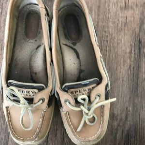 Leopard Print Sperry